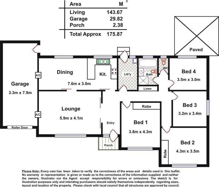 Floorplan of Homely house listing, 11 Tornado Avenue, Hallett Cove SA 5158