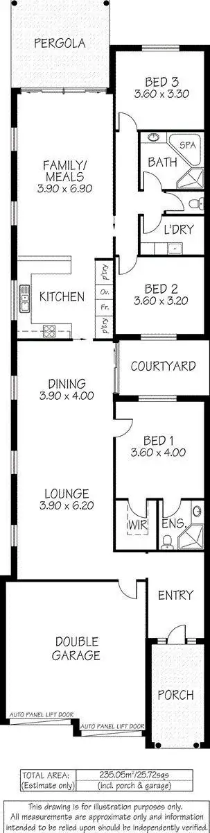 Floorplan of Homely house listing, 21 Wilkinson Road, Parkside SA 5063