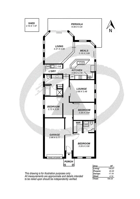 Floorplan of Homely house listing, 5/3 Victoria Road, Mount Barker SA 5251