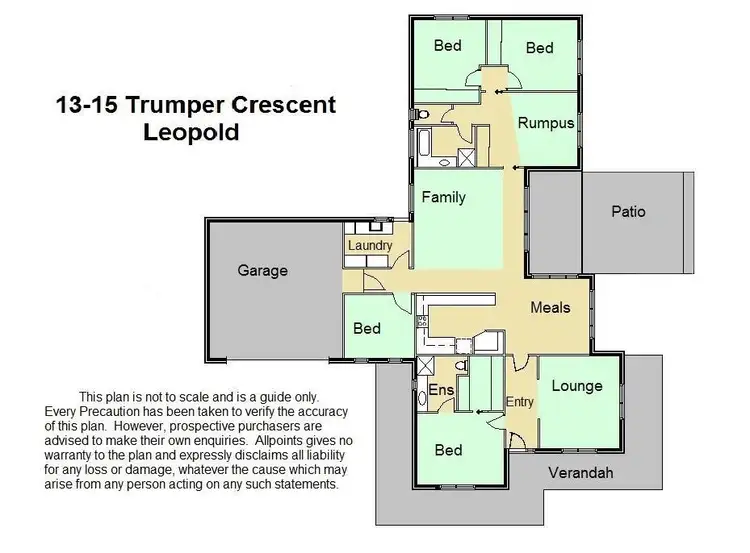 Floorplan of Homely house listing, 13-15 Trumper Crescent, Leopold VIC 3224