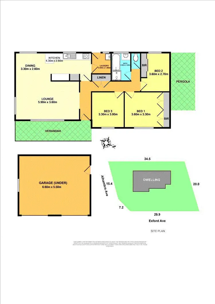 Floorplan of Homely house listing, 1 Exford Avenue, Macquarie Hills NSW 2285
