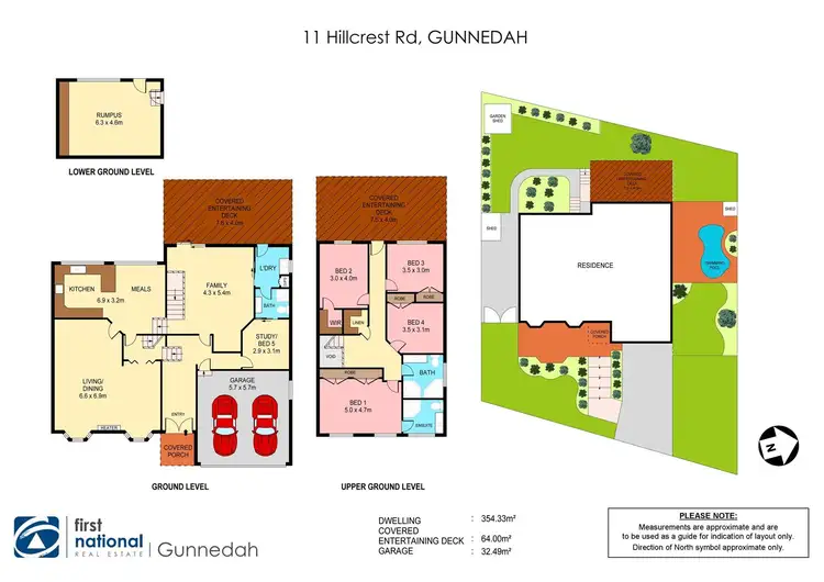 Floorplan of Homely house listing, 11 Hillcrest Road, Gunnedah NSW 2380