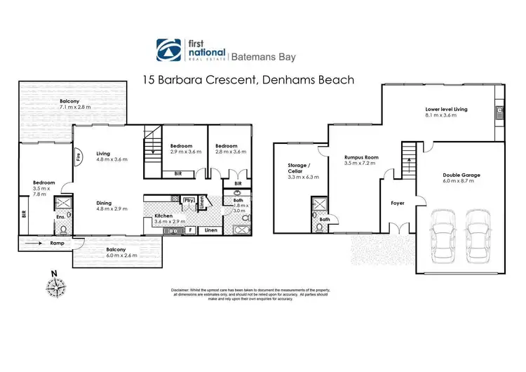 Floorplan of Homely house listing, 15 Barbara Crescent, Denhams Beach NSW 2536