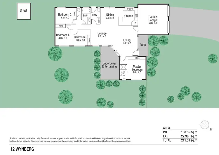 Floorplan of Homely house listing, 12 Wynberg Drive, Annandale QLD 4814