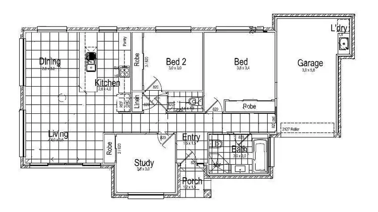 Floorplan of Homely house listing, 2/587 Glebe Road, Adamstown NSW 2289