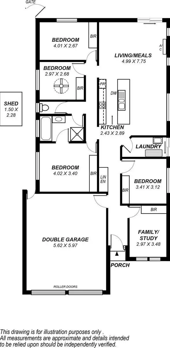 Floorplan of Homely house listing, 33 Seahaven Way, Aldinga Beach SA 5173