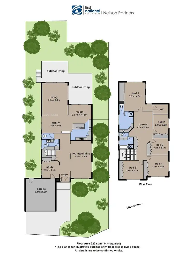 Floorplan of Homely house listing, 15 Sorrento Avenue, Berwick VIC 3806