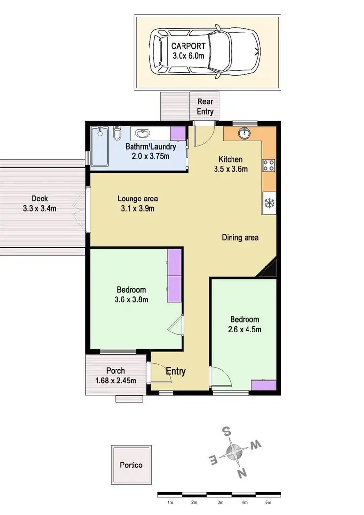 Floorplan of Homely house listing, 16 George Street, Mayfield East NSW 2304