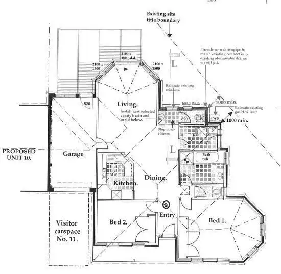 Floorplan of Homely unit listing, 11/17 Cypress  Grove, Dandenong North VIC 3175