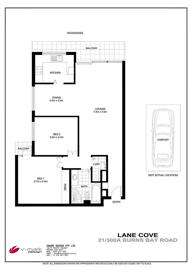 Floorplan of Homely apartment listing, 21/300A Burns Bay Road, Lane Cove NSW 2066