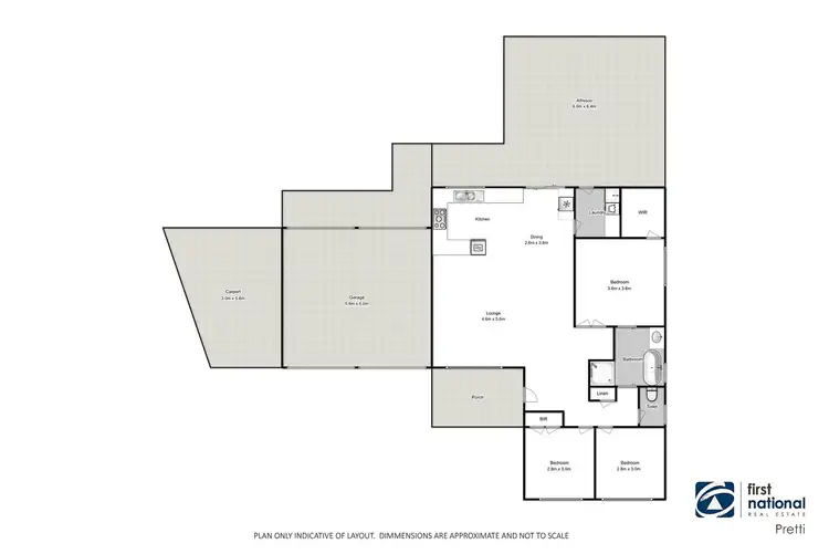 Floorplan of Homely house listing, 7 Egret Place, Hinchinbrook NSW 2168