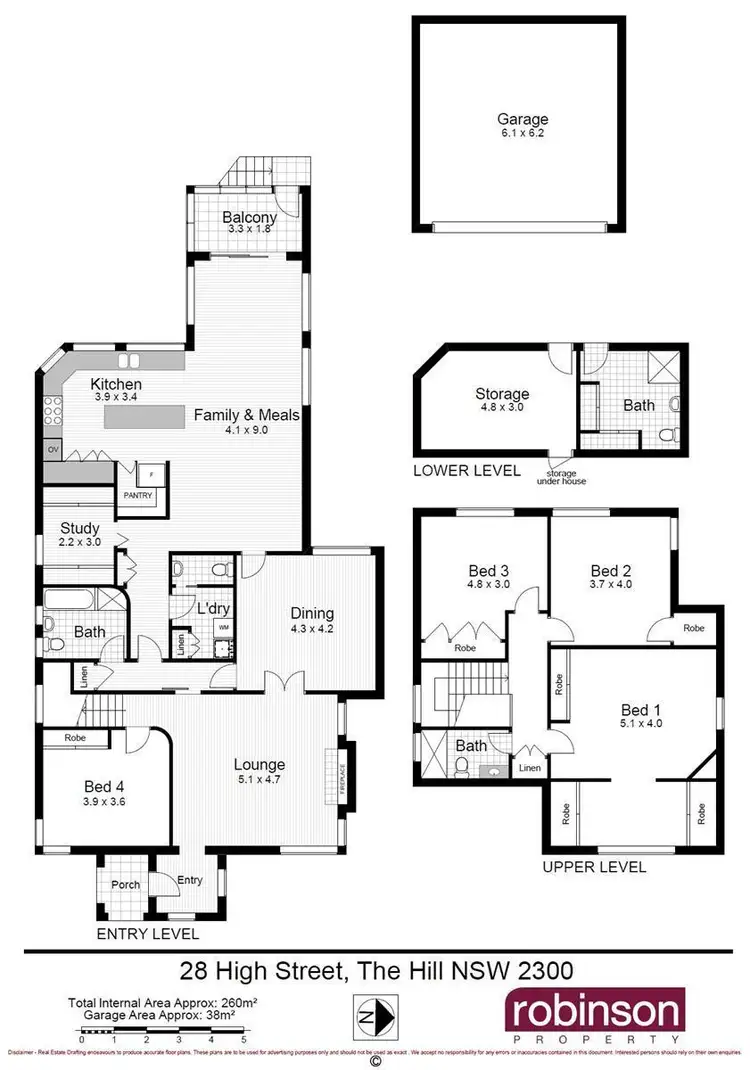 Floorplan of Homely house listing, 28 High Street, The Hill NSW 2300