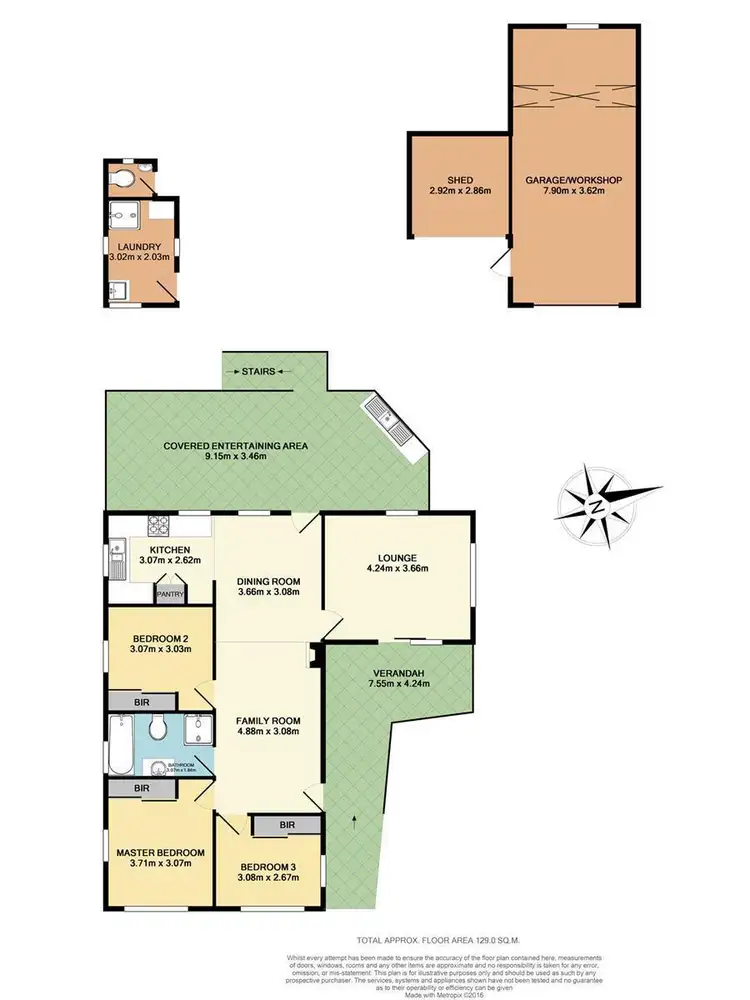 Floorplan of Homely house listing, 3 Ingestre Avenue, Shoalhaven Heads NSW 2535