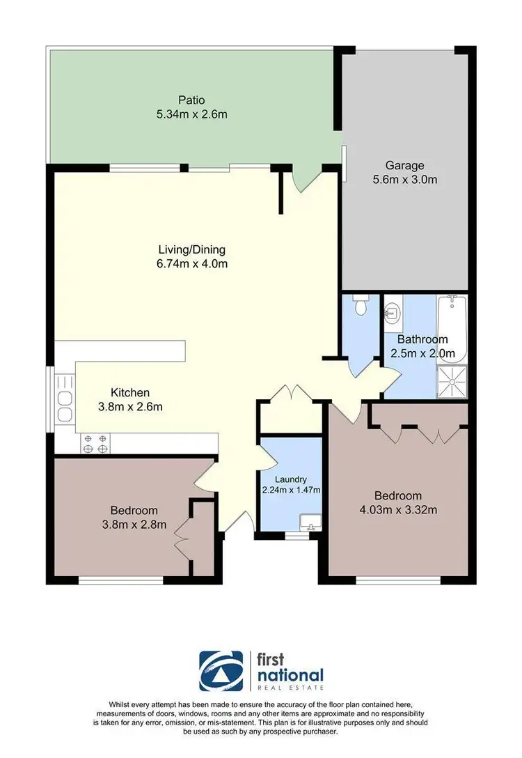 Floorplan of Homely unit listing, 36/4 Itong Place, Currumbin Waters QLD 4223