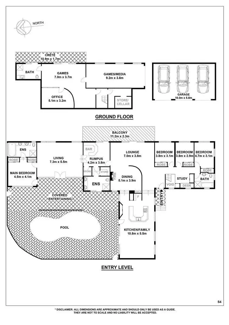 Floorplan of Homely house listing, Address available on request