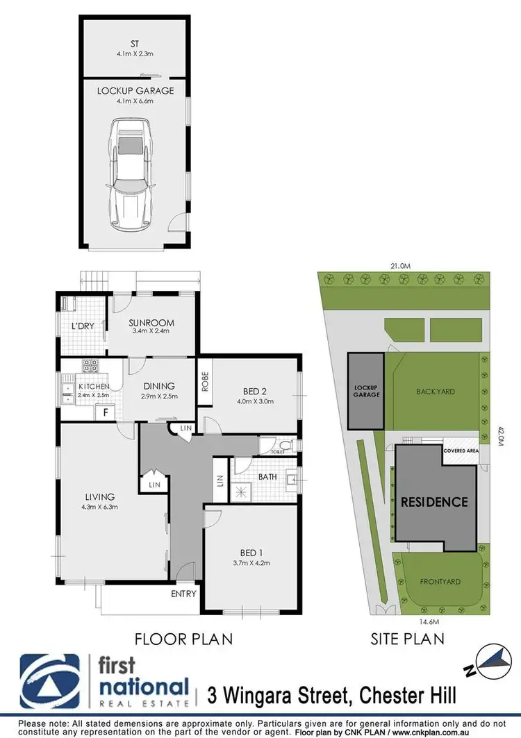 Floorplan of Homely house listing, 3 Wingara Street, Chester Hill NSW 2162