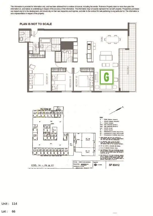 Floorplan of Homely apartment listing, 114/741 Hunter Street, Newcastle NSW 2300