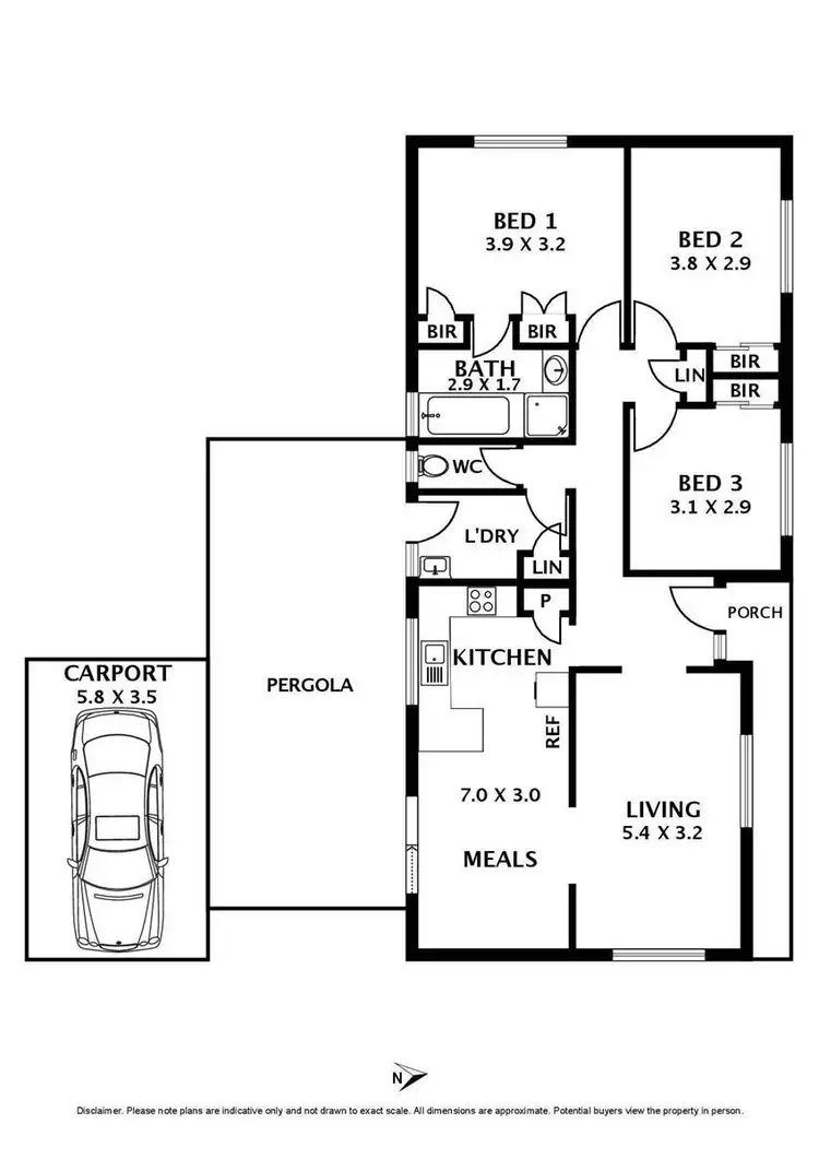 Floorplan of Homely house listing, 2 Tower Court, Sunbury VIC 3429