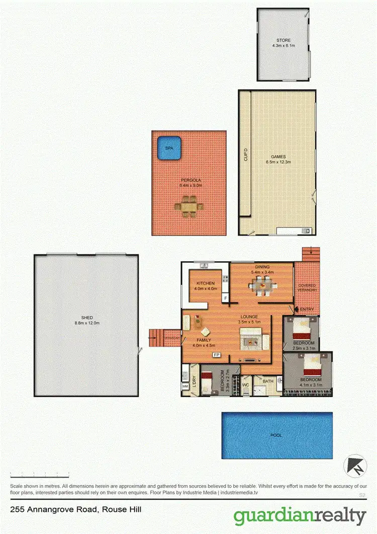 Floorplan of Homely house listing, Address available on request