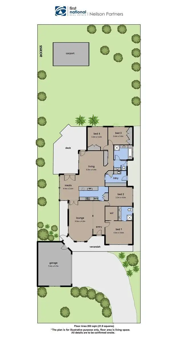 Floorplan of Homely house listing, 23 Edrington Park Drive, Berwick VIC 3806