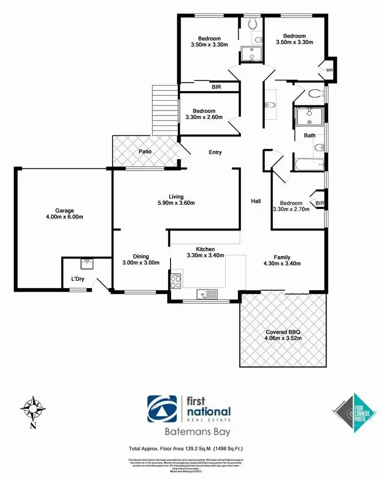 Floorplan of Homely house listing, 8 Jerupa Close, Surf Beach NSW 2536