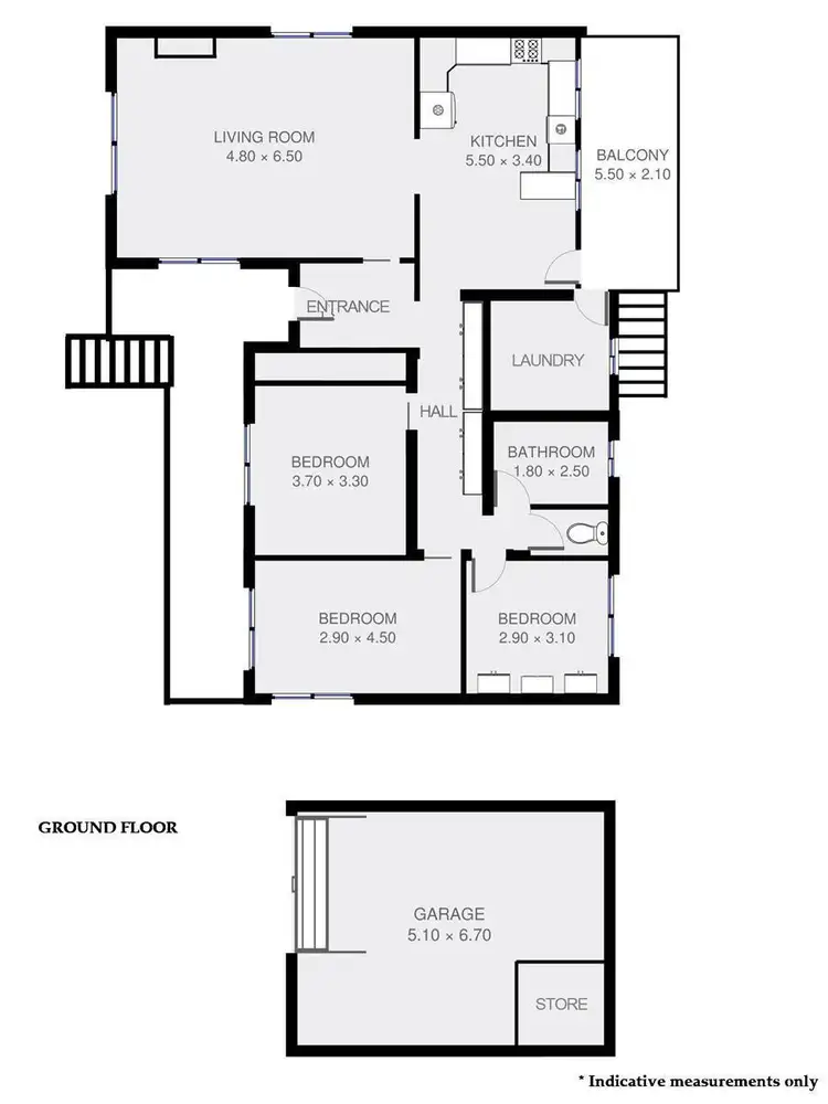 Floorplan of Homely house listing, 28 Marsden Terrace, Taree NSW 2430