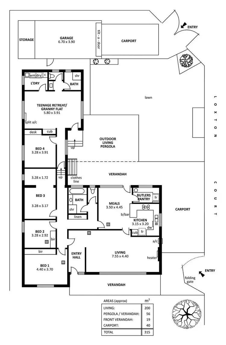 Floorplan of Homely house listing, 37 Waikerie Avenue, Hope Valley SA 5090
