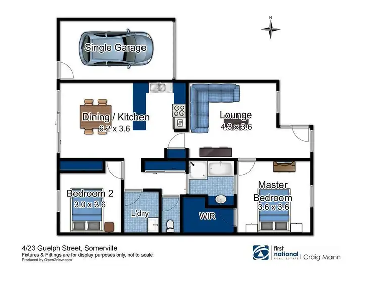Floorplan of Homely apartment listing, 4/23 Guelph Street, Somerville VIC 3912