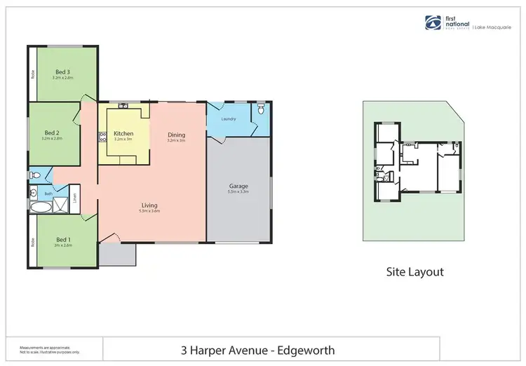Floorplan of Homely house listing, 3 Harper Avenue, Edgeworth NSW 2285