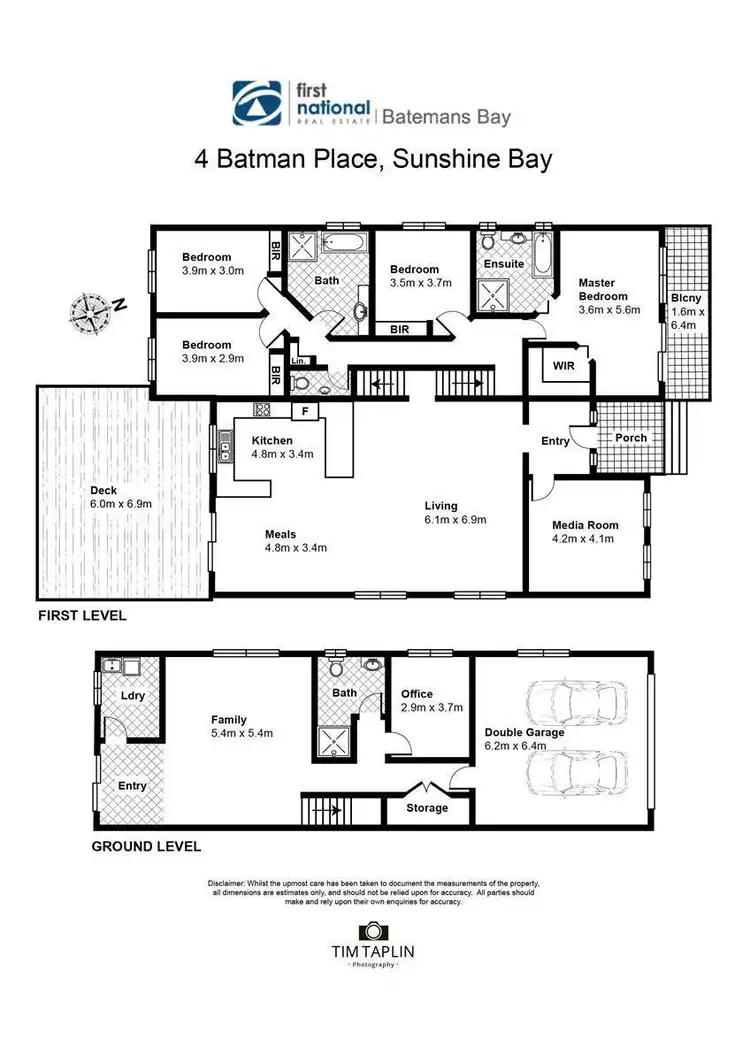 Floorplan of Homely house listing, 4 Batman Place, Sunshine Bay NSW 2536