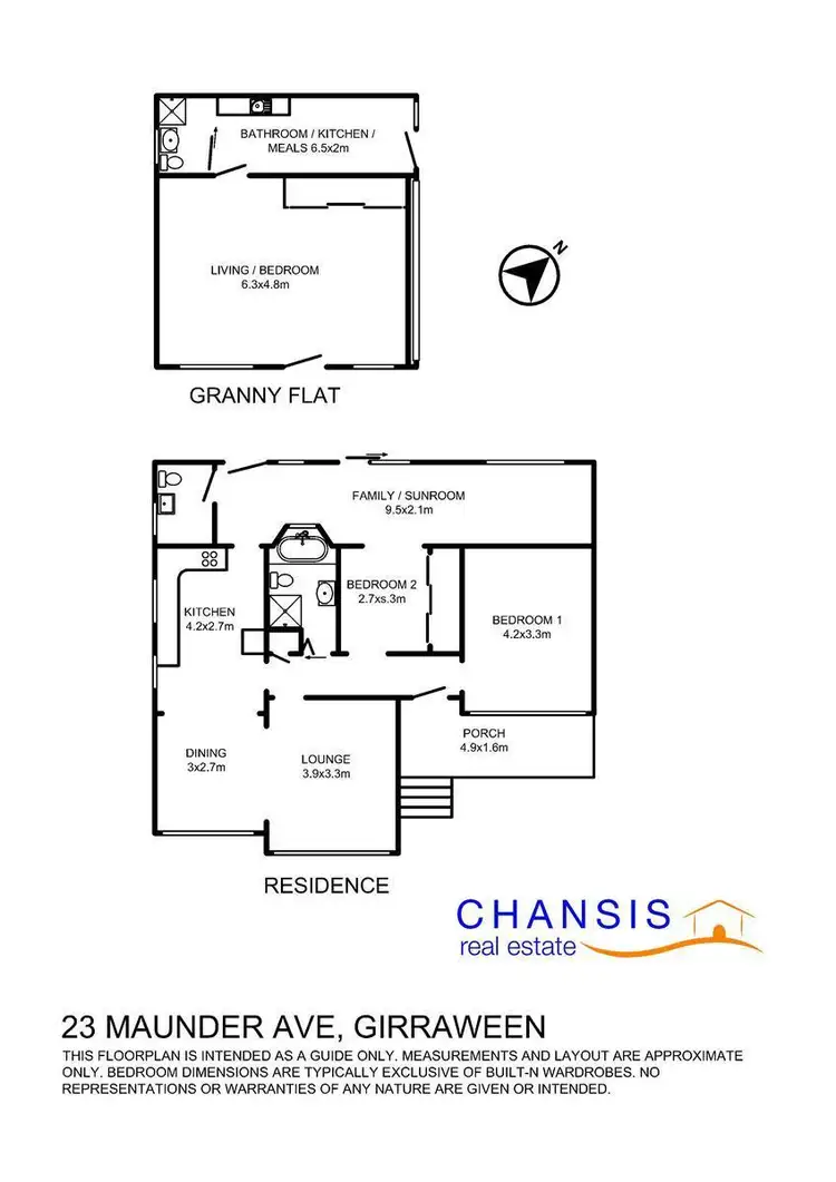 Floorplan of Homely house listing, 23 Maunder Avenue, Girraween NSW 2145