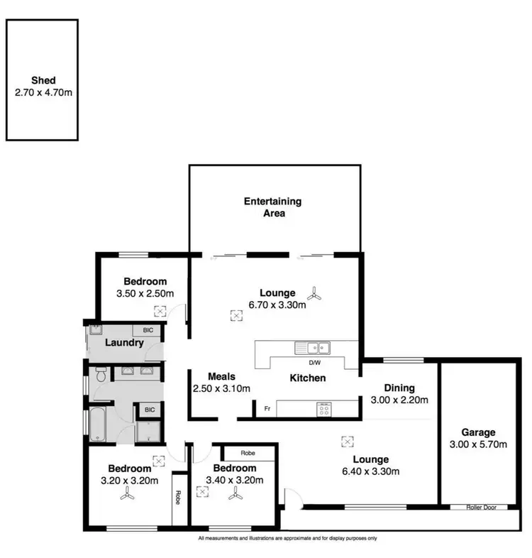Floorplan of Homely house listing, 44 Wigley Drive, Mclaren Vale SA 5171