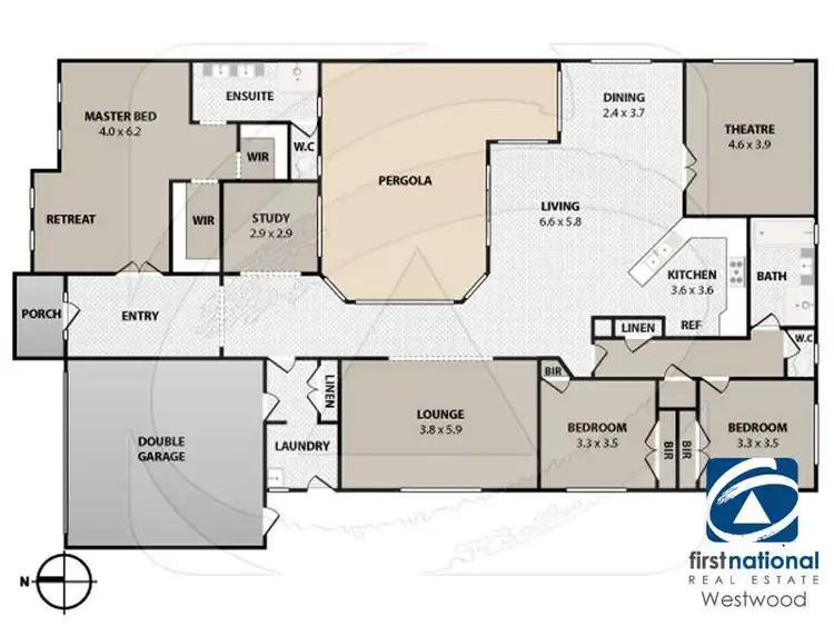 Floorplan of Homely house listing, 893 Sayers Road, Tarneit VIC 3029
