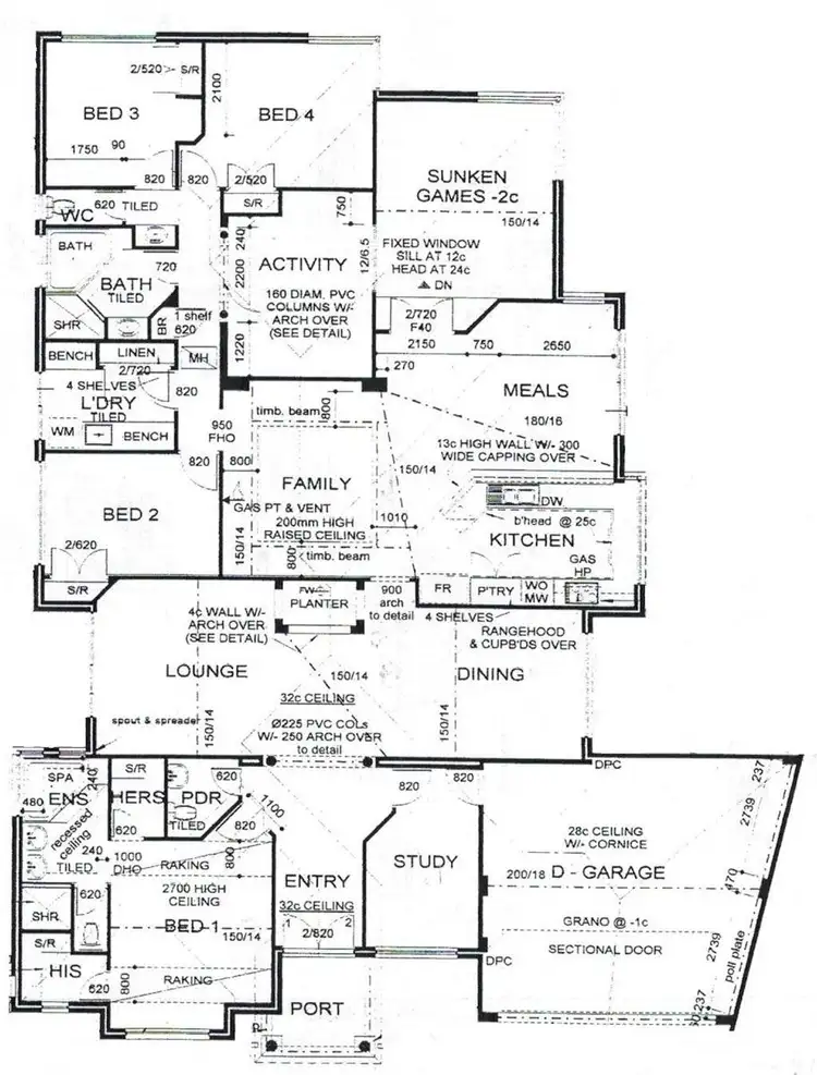 Floorplan of Homely house listing, 6 Clyde Court, Wanneroo WA 6065