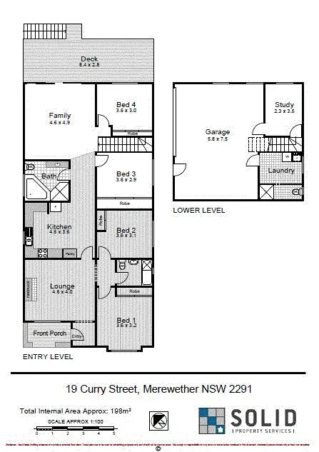 Floorplan of Homely house listing, 19 Curry Street, Merewether NSW 2291