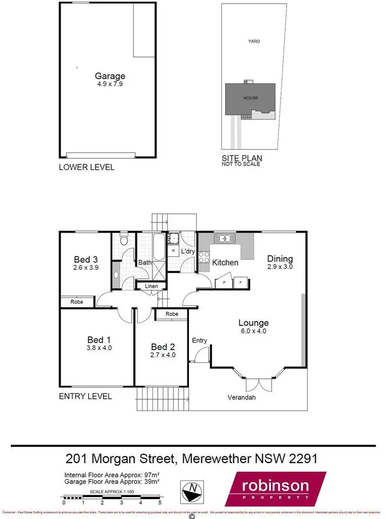 Floorplan of Homely house listing, 201 Morgan Street, Merewether NSW 2291