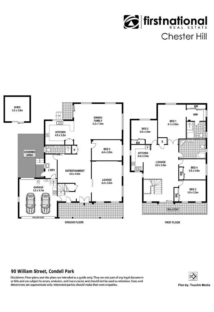 Floorplan of Homely house listing, 90 William Street, Condell Park NSW 2200