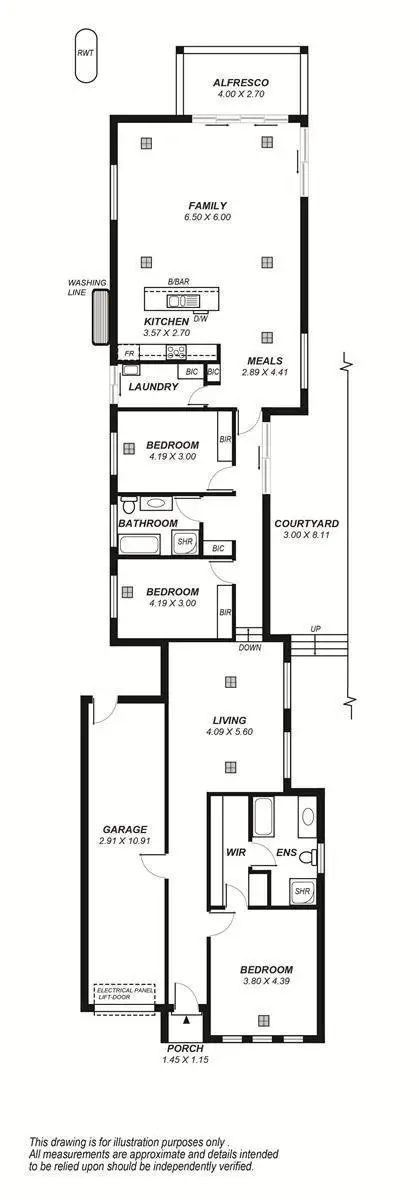 Floorplan of Homely house listing, 5 Burchett Avenue, Magill SA 5072