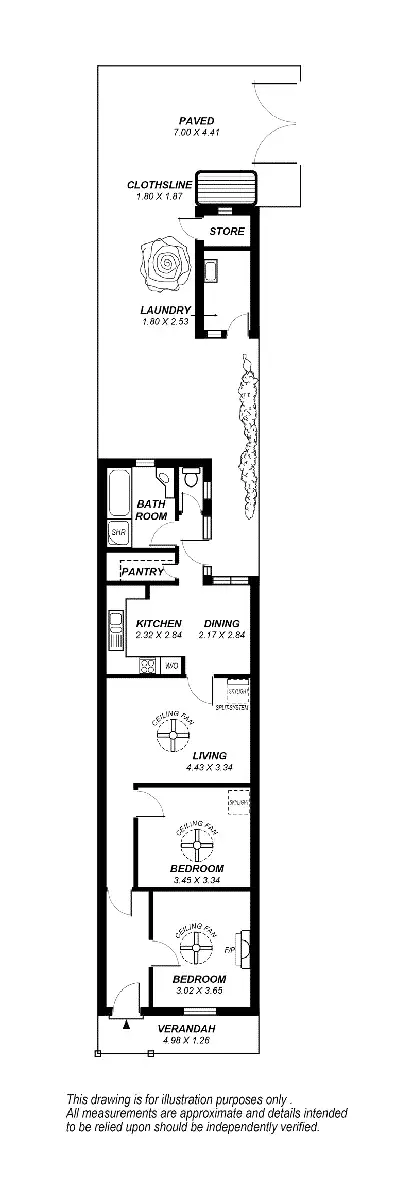 Floorplan of Homely house listing, 19 Murrays Lane, Adelaide SA 5000