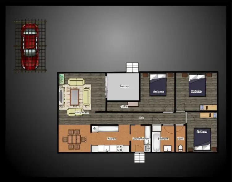 Floorplan of Homely house listing, 2 Ashworth Street, Gailes QLD 4300