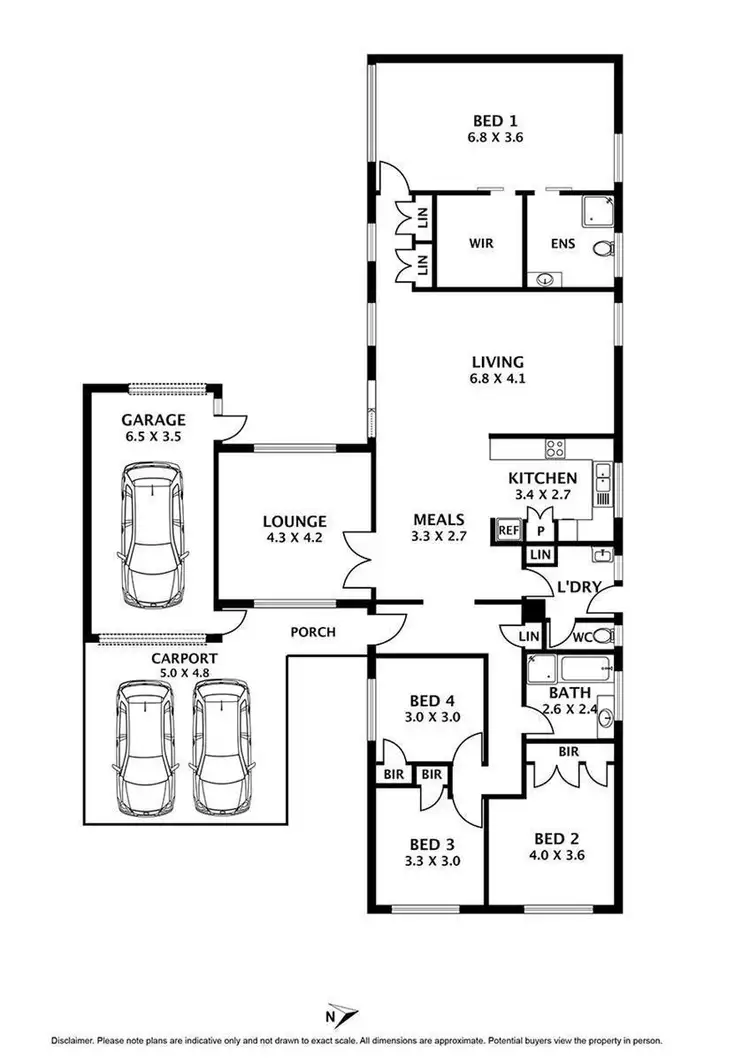 Floorplan of Homely house listing, 9 Kathryn Court, Sunbury VIC 3429