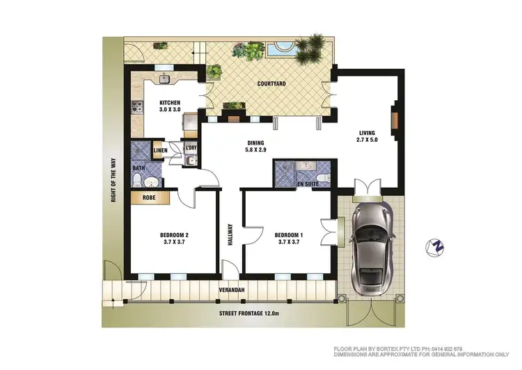 Floorplan of Homely house listing, 1 Little Stewart Street, Paddington NSW 2021