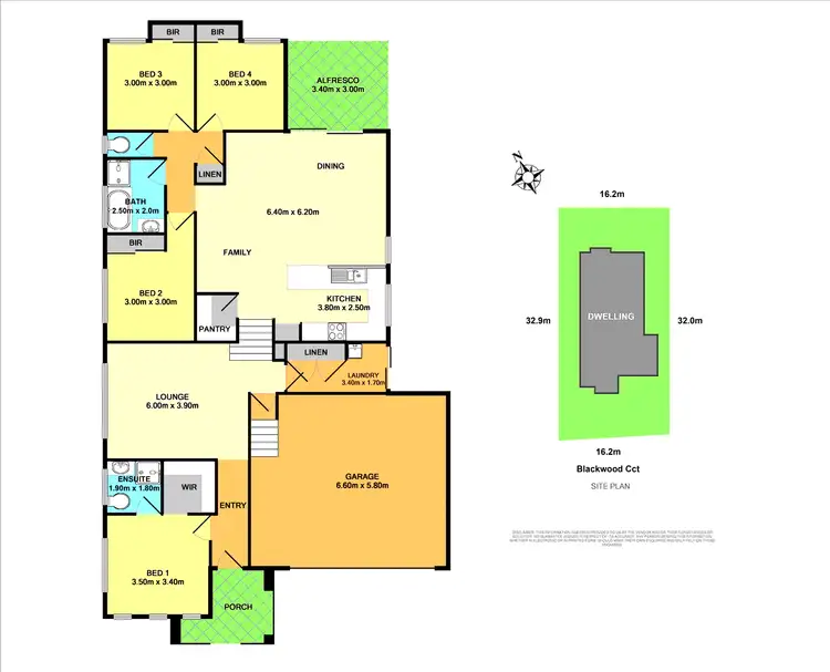 Floorplan of Homely house listing, 46 Blackwood Circuit, Cameron Park NSW 2285