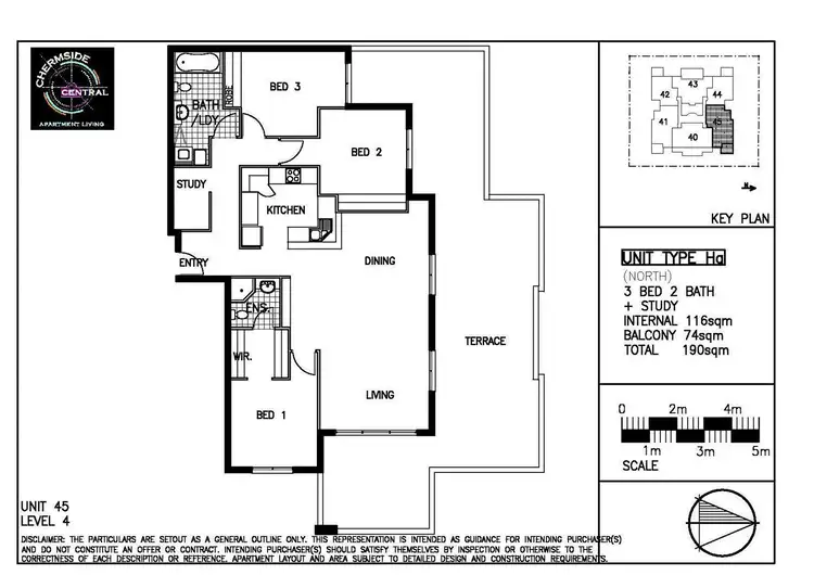 Floorplan of Homely apartment listing, 45/46 Playfield Street, Chermside QLD 4032