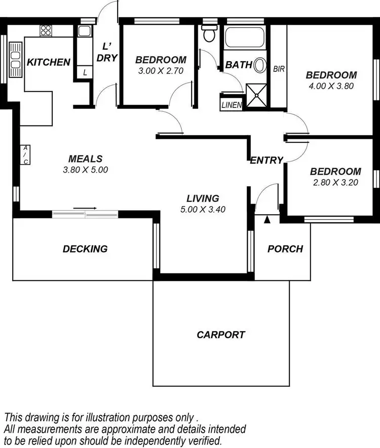 Floorplan of Homely house listing, 7 Bradman Court, Morphett Vale SA 5162