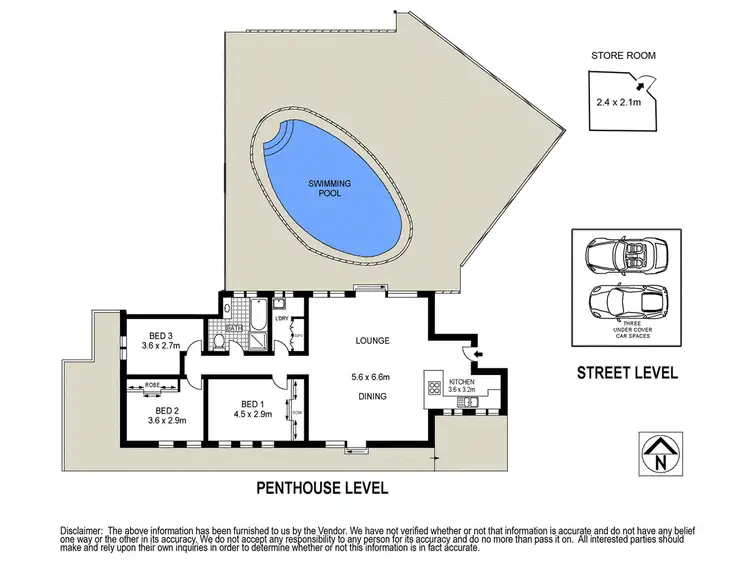 Floorplan of Homely apartment listing, Address available on request