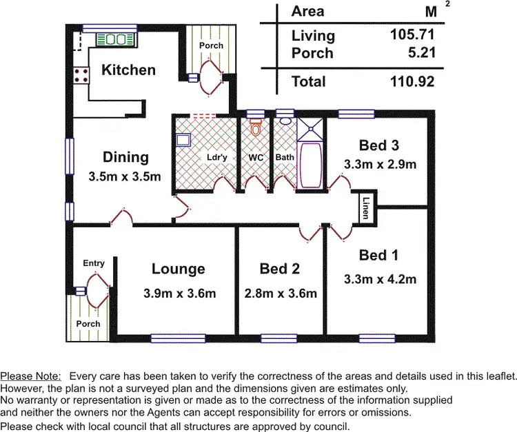 Floorplan of Homely house listing, 11 Fotherham Street, Blakeview SA 5114