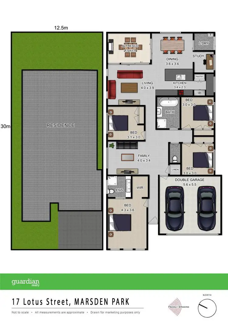 Floorplan of Homely house listing, 17 Lotus Street, Marsden Park NSW 2765