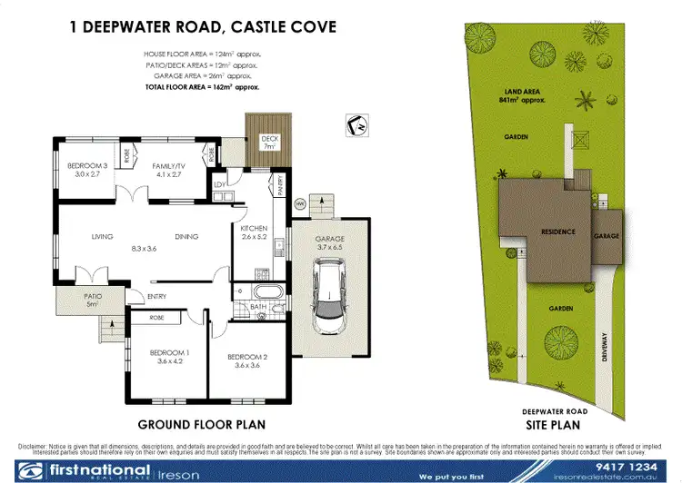 Floorplan of Homely house listing, 1 Deepwater Road, Castle Cove NSW 2069