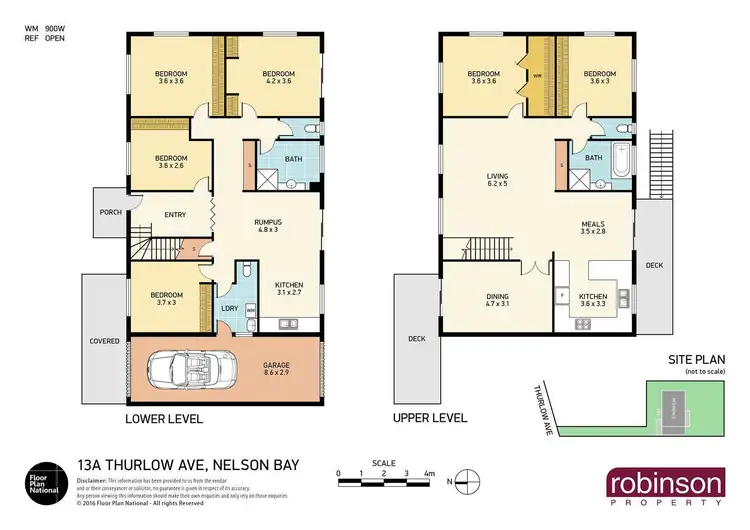 Floorplan of Homely house listing, 13a Thurlow Avenue, Nelson Bay NSW 2315